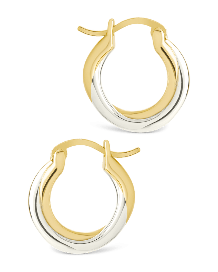 Janice Twisted Hoop Earrings