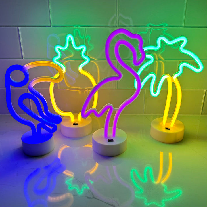 REVO Tropical Party Pack Neon Lights | Set of 4 different lights by REVO COOLERS, LLC
