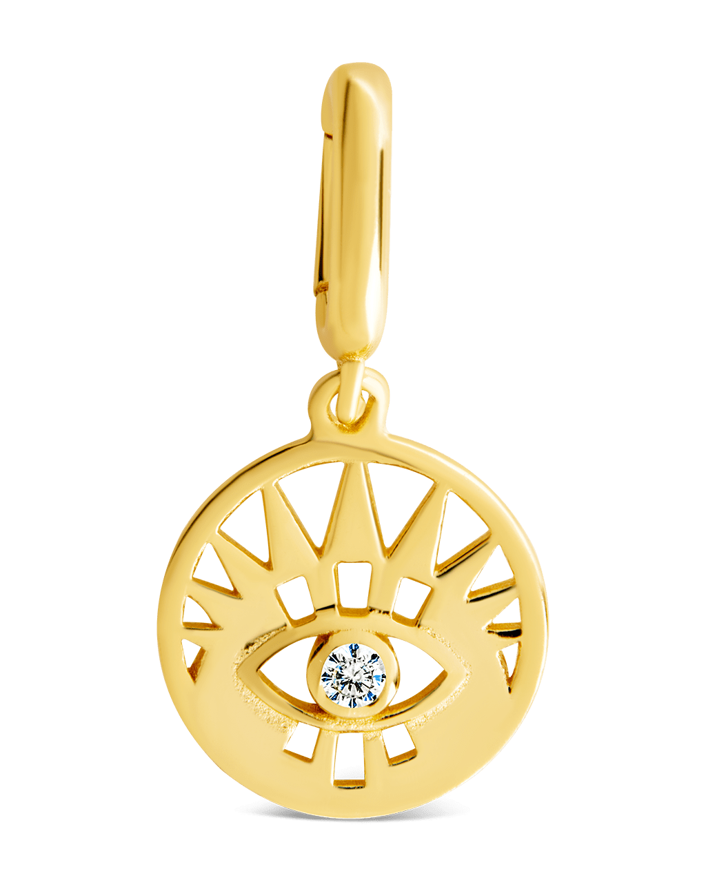 Evil Eye Disc Charm