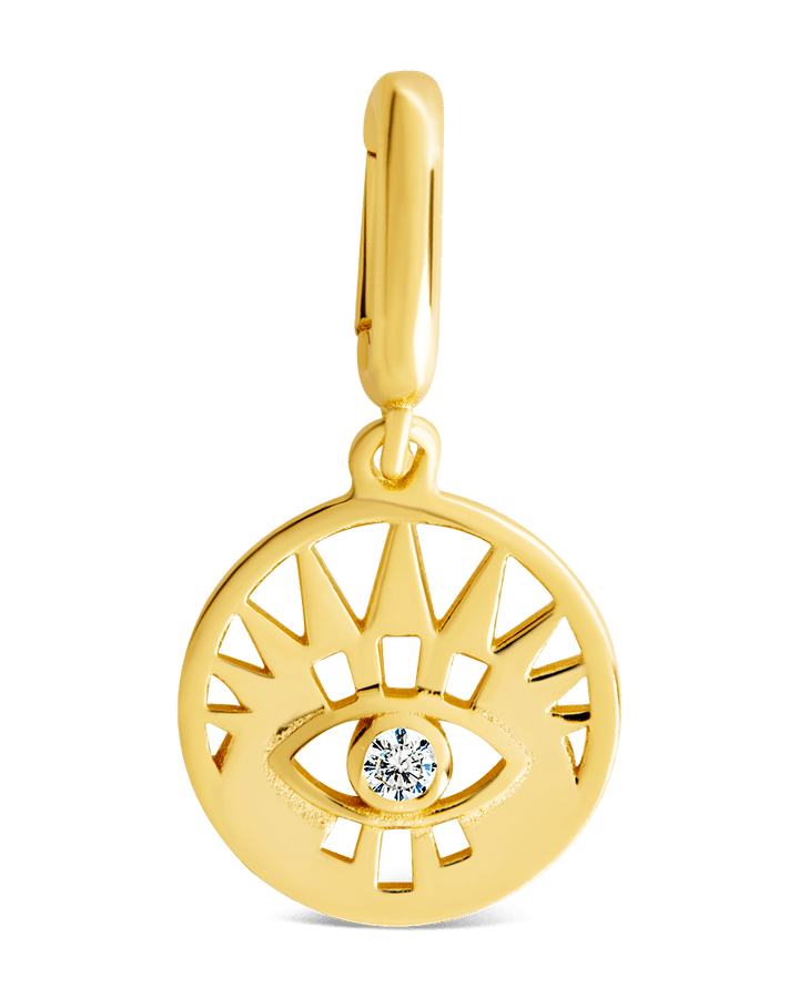 Evil Eye Disc Charm