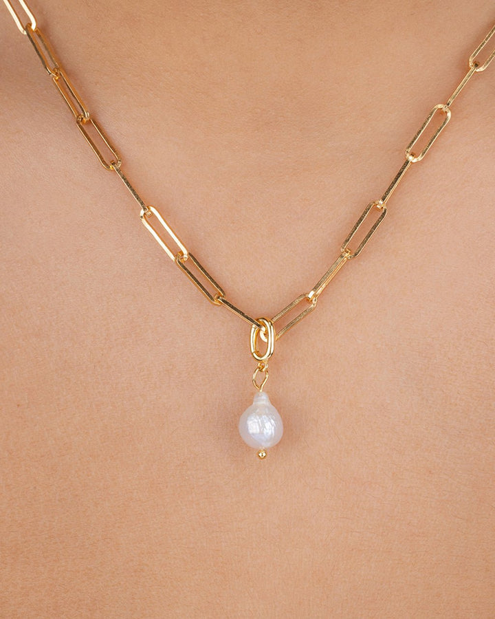 Baroque Pearl Charm