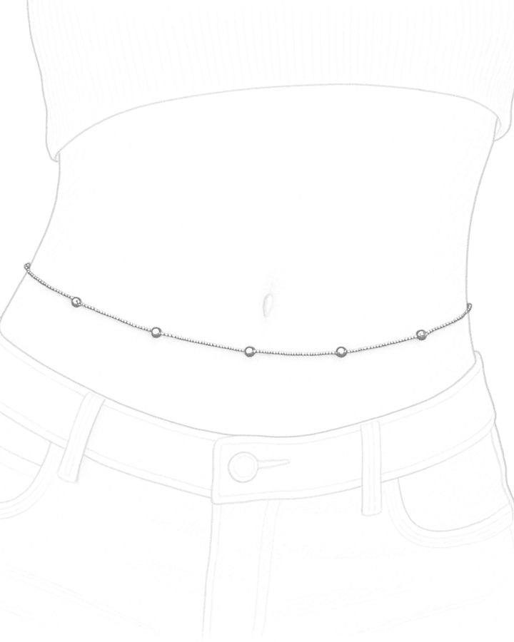 Patience Beaded Body Chain