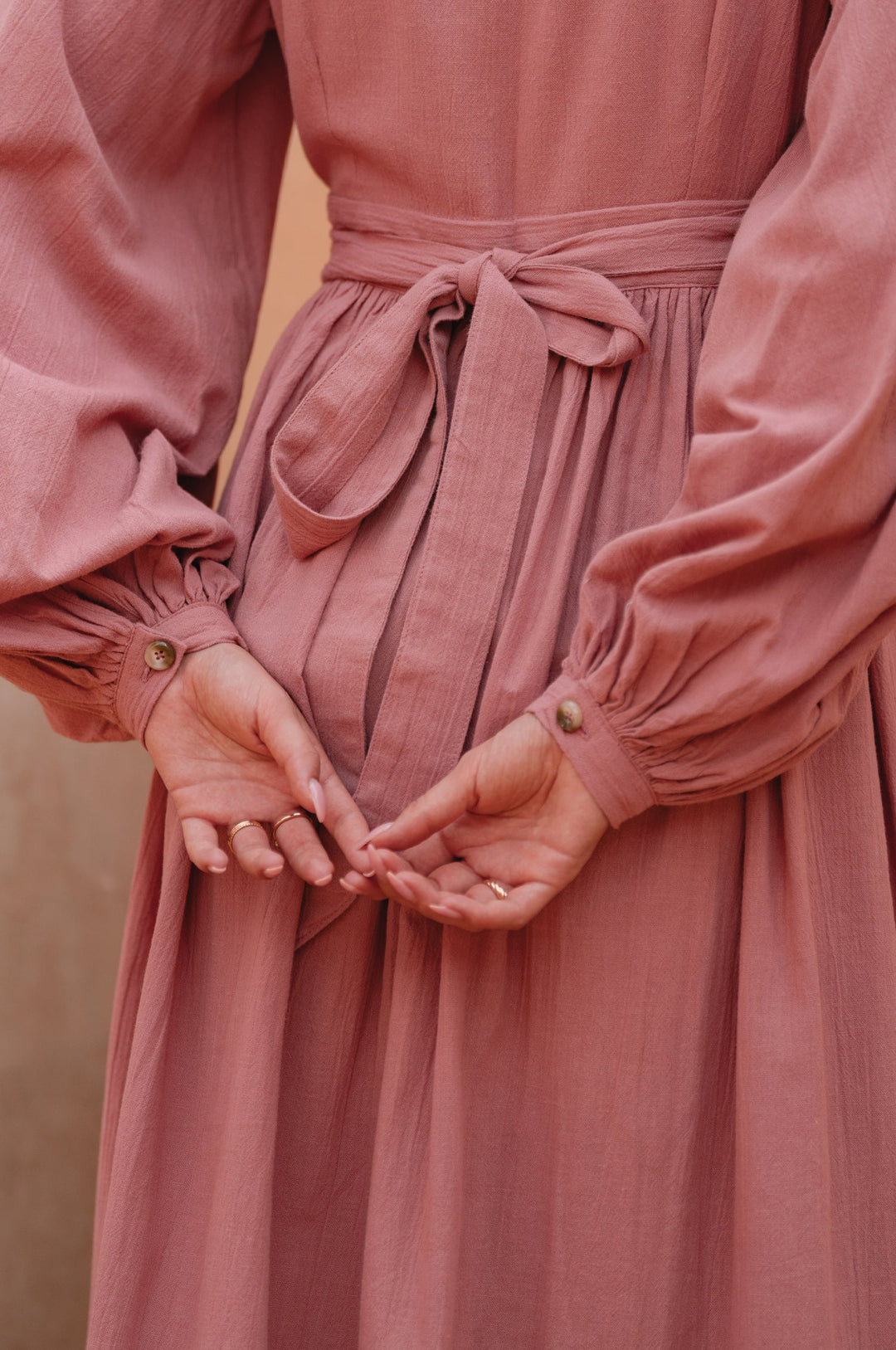 Emerie Long Sleeve Wrap Dress by Bali Lane