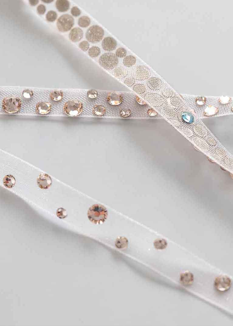Emilia Narrow Crystal Belt