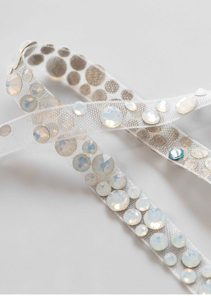 Emilia Narrow Crystal Belt