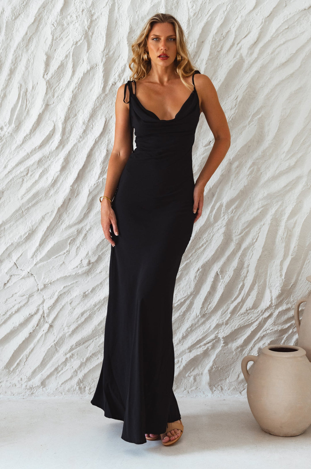 Ermes Maxi Slip Dress by Bali ELF