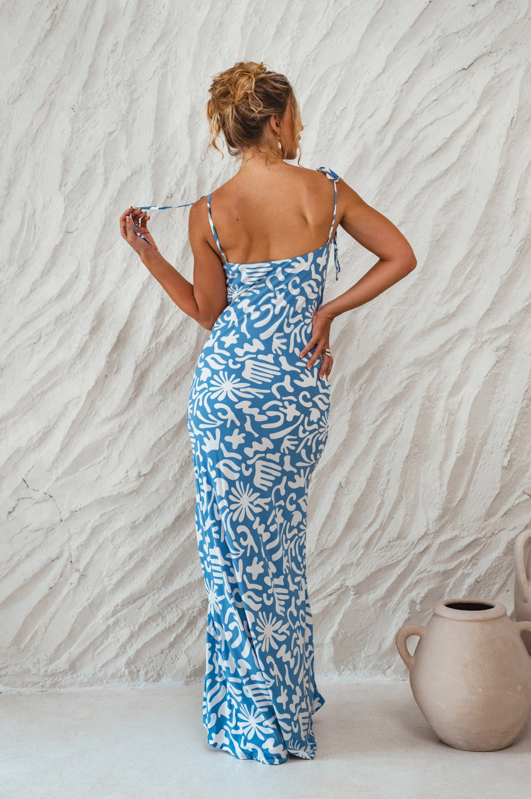 Ermes Maxi Slip Dress by Bali ELF