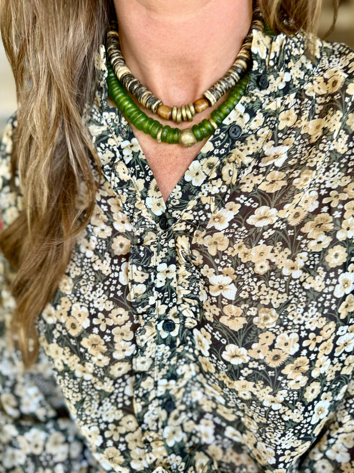 Classic Necklace | Brown