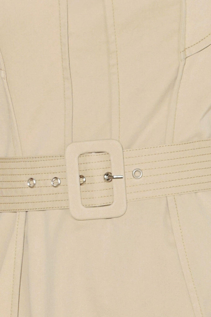 UNDERSTATED ICON WOVEN MIDI DRESS
