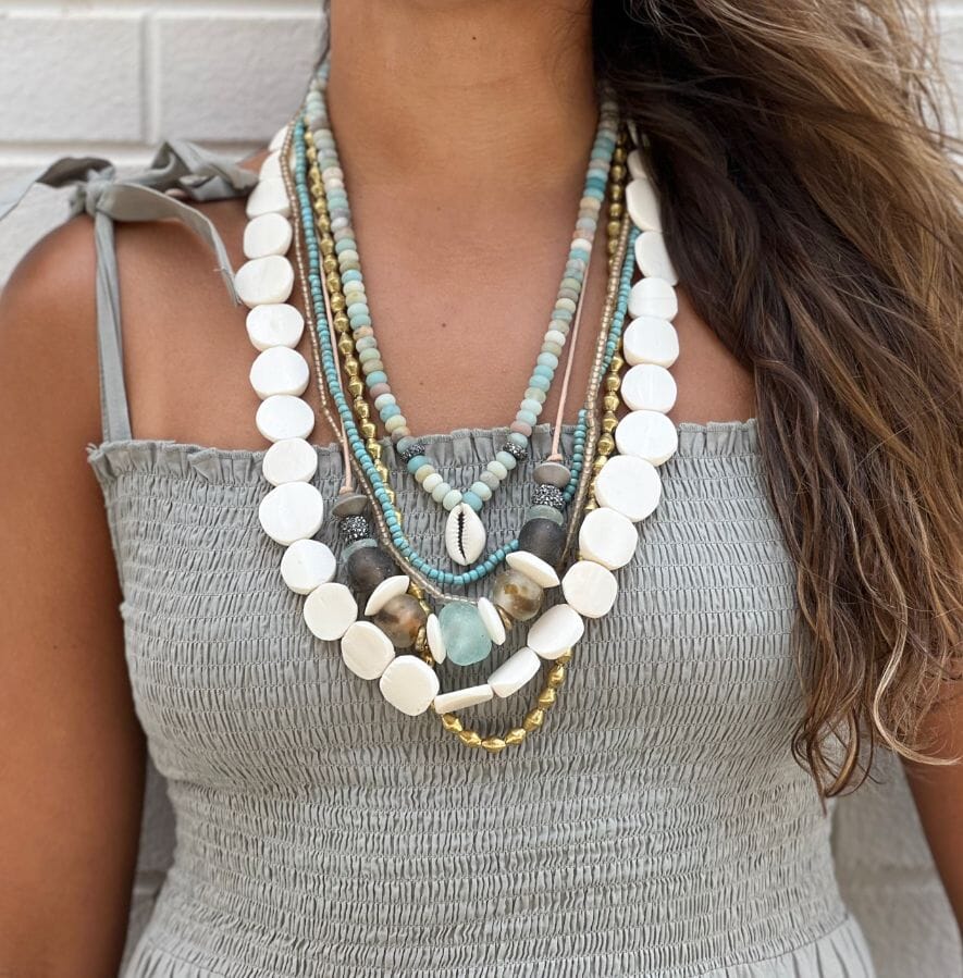 Classic Necklace | Sea Glass