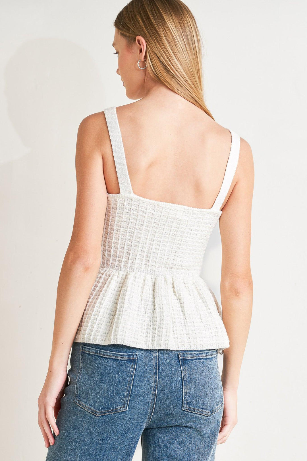 SUNDAY IN SANTORINI SWEATER KNIT TOP