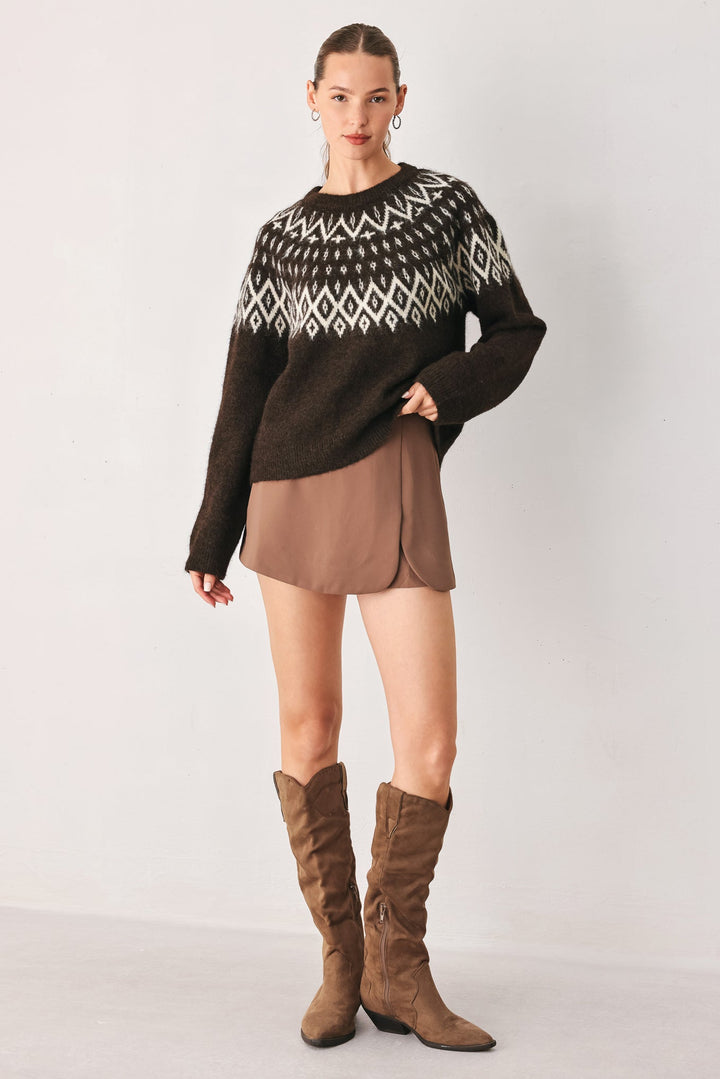 CABIN LIGHT SERENADE SWEATER KNIT PULLOVER TOP