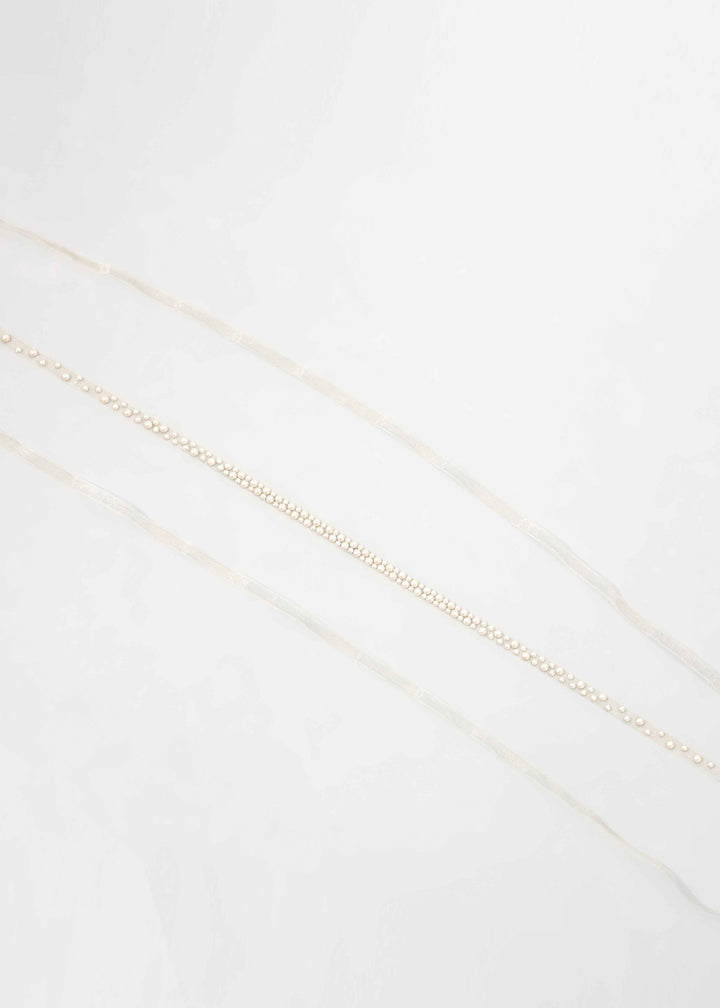 Felicity Narrow Pearl Belt