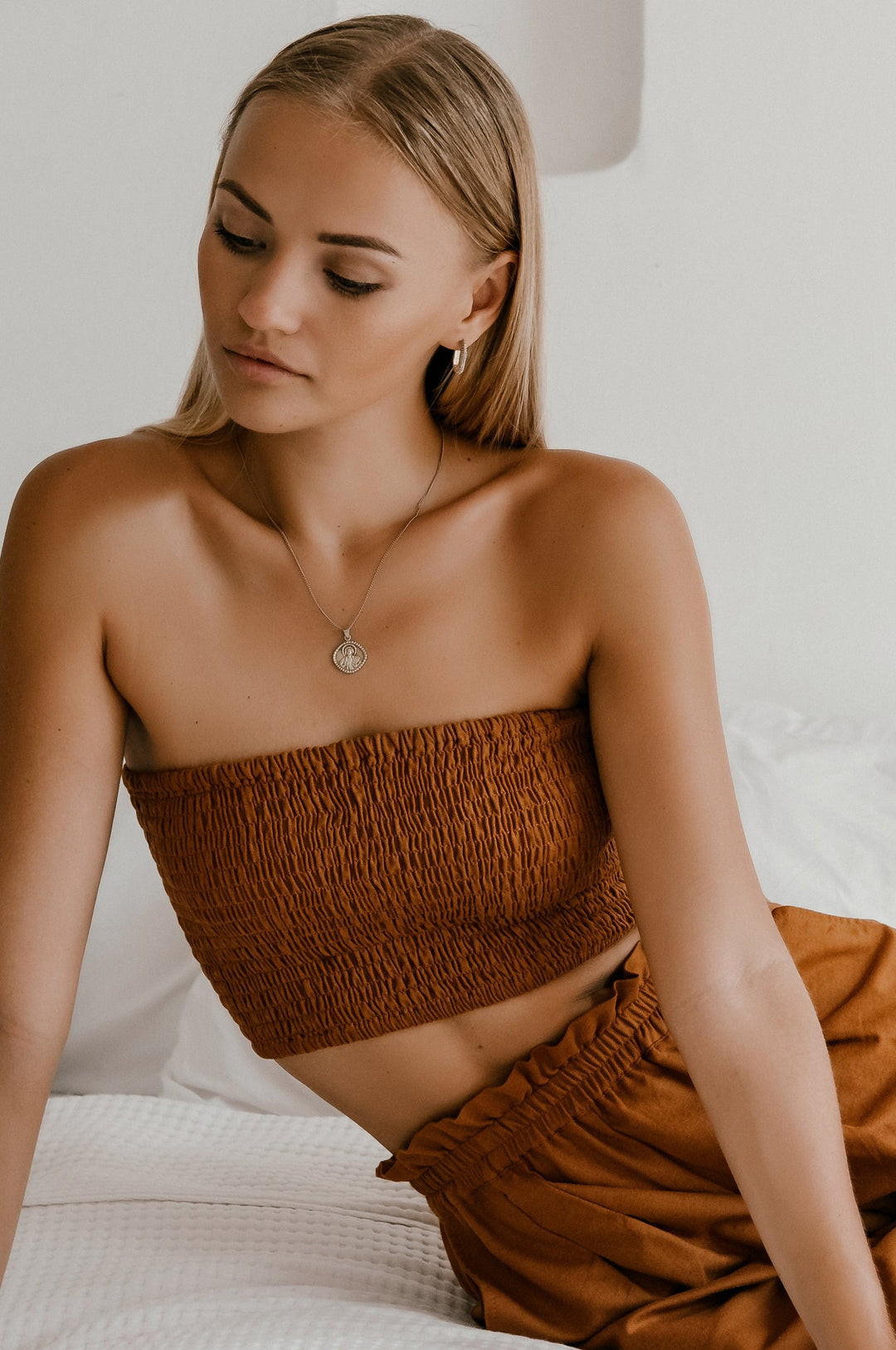 Fenzi Smocked Top by Bali Lane