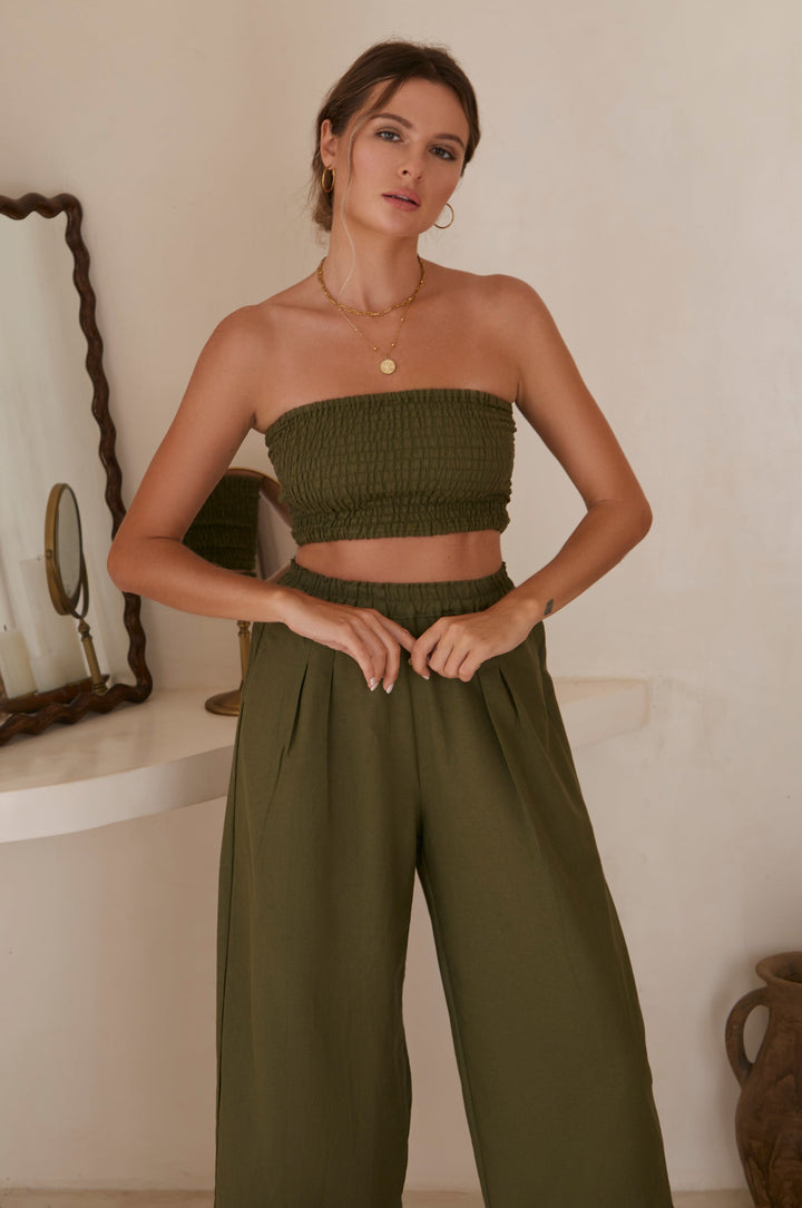 Fenzi Smocked Top by Bali Lane