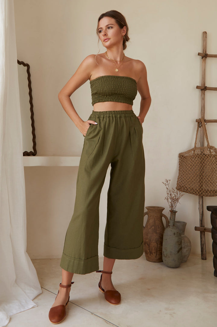 Fenzi Smocked Top by Bali Lane