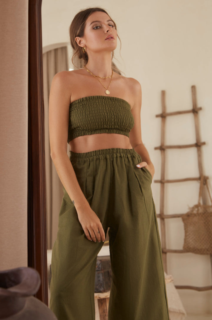 Fenzi Smocked Top by Bali Lane