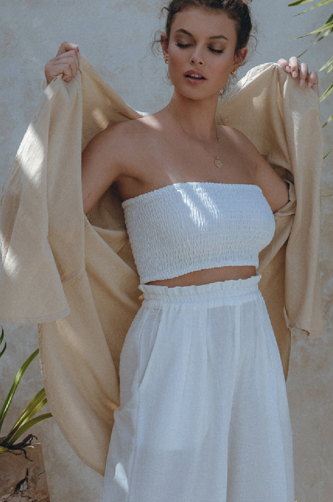 Fenzi Smocked Top by Bali Lane