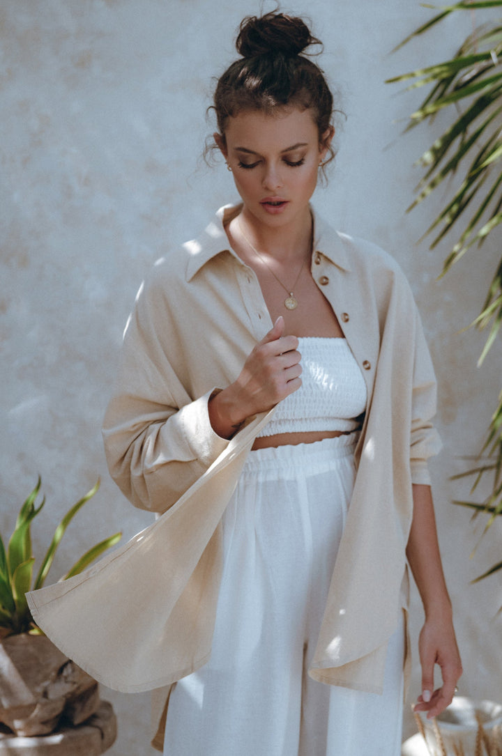 Fenzi Smocked Top by Bali Lane