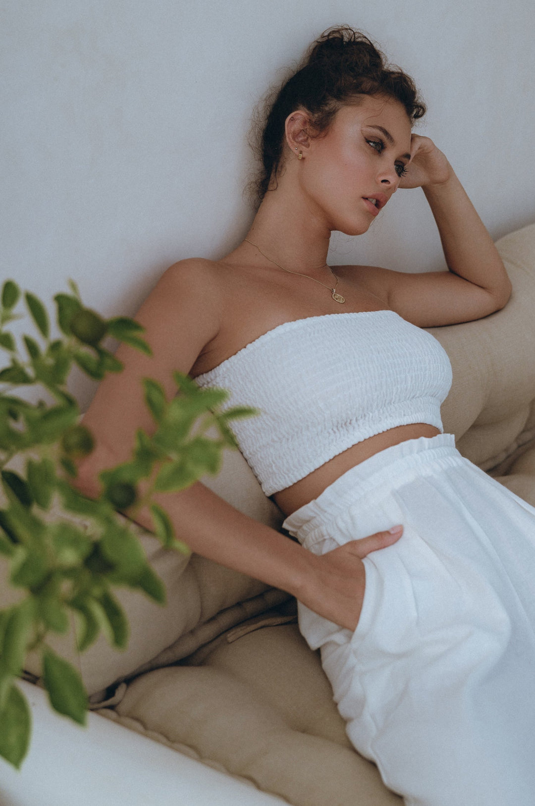 Fenzi Smocked Top by Bali Lane