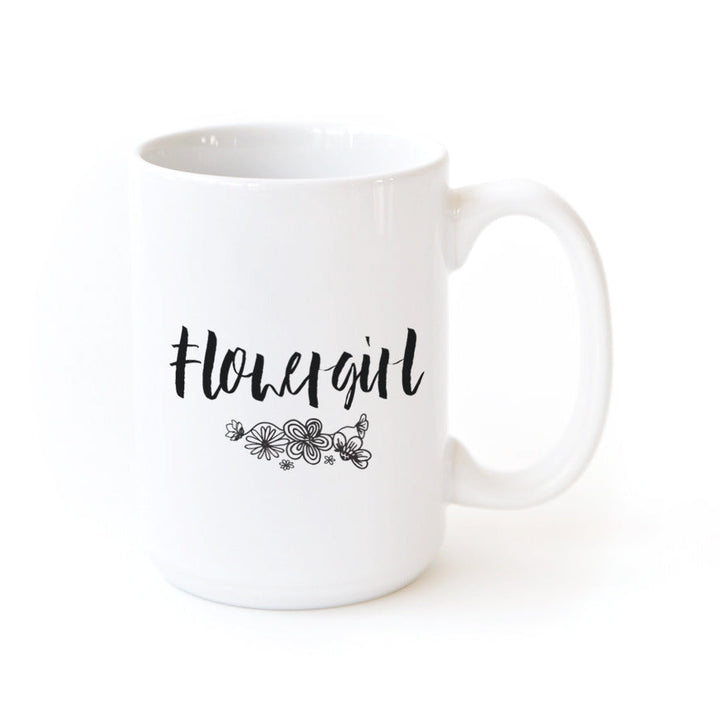 Flower Girl Coffee Mug by The Cotton & Canvas Co.