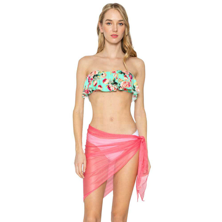 Mesh Net Triangular Sarong Scarf by Madeline Love