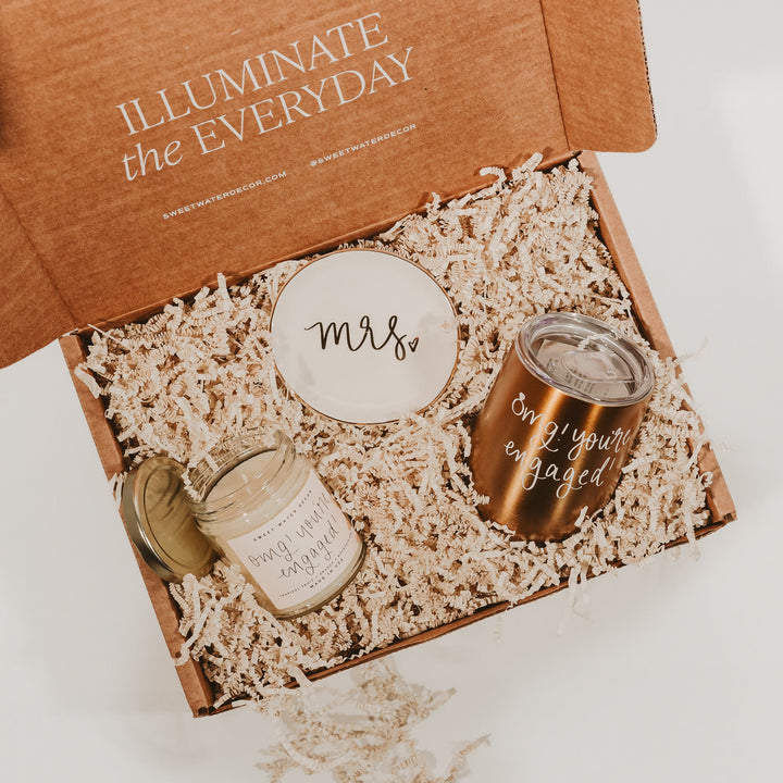 Miss to Mrs. Gift Box by Sweet Water Decor