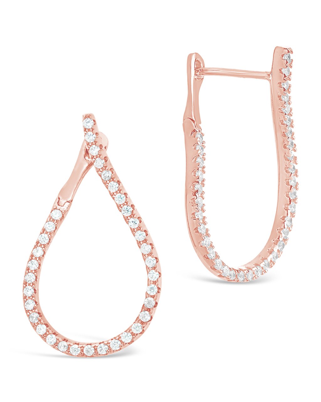 Studded Drop Earrings