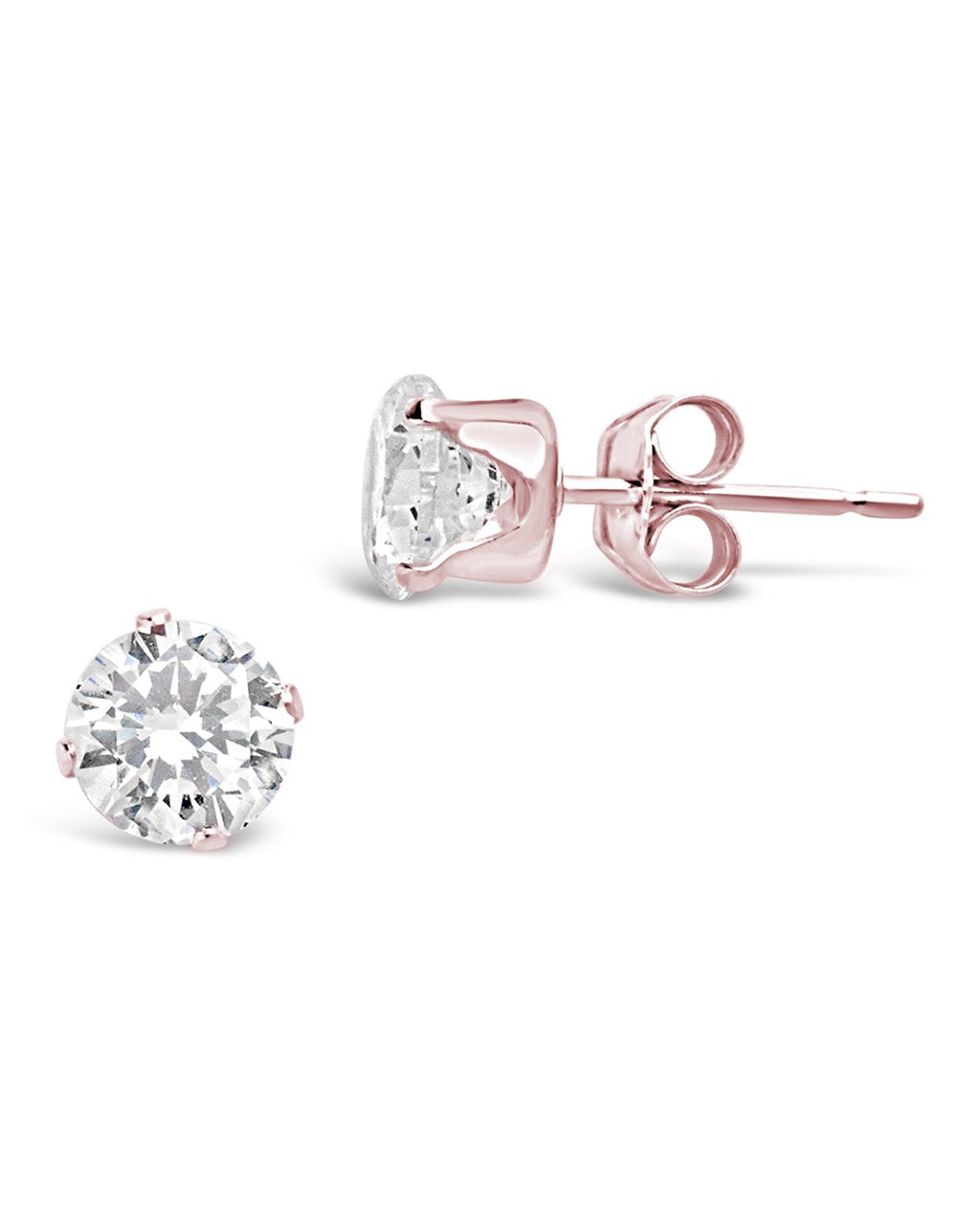 CZ Stud Earrings - 5mm