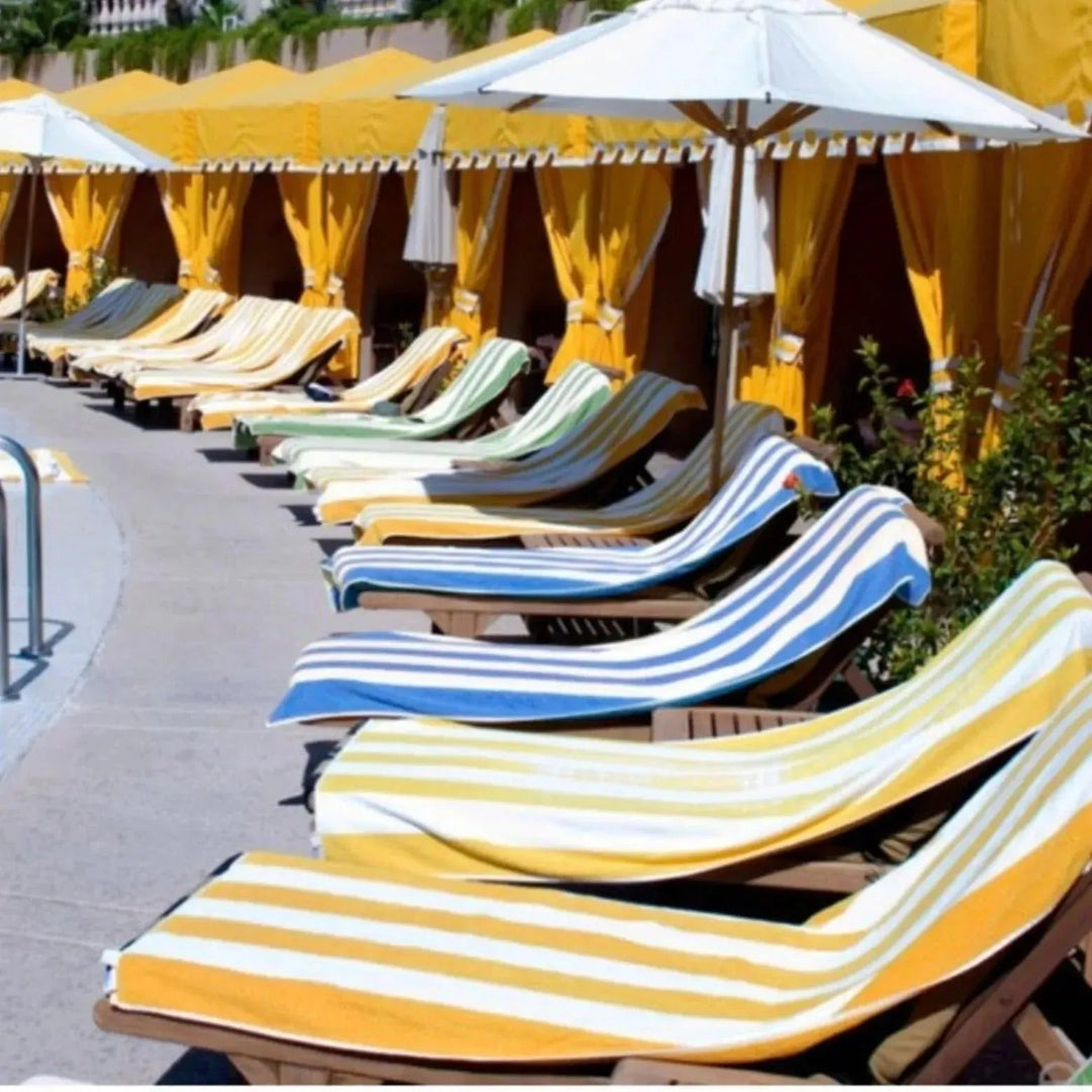 GOC Collection Cabana Pool Towels 6 PK - Rifz Textiles Inc