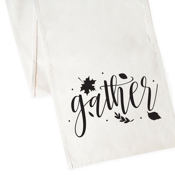 Gather Canvas Table Runner by The Cotton & Canvas Co.