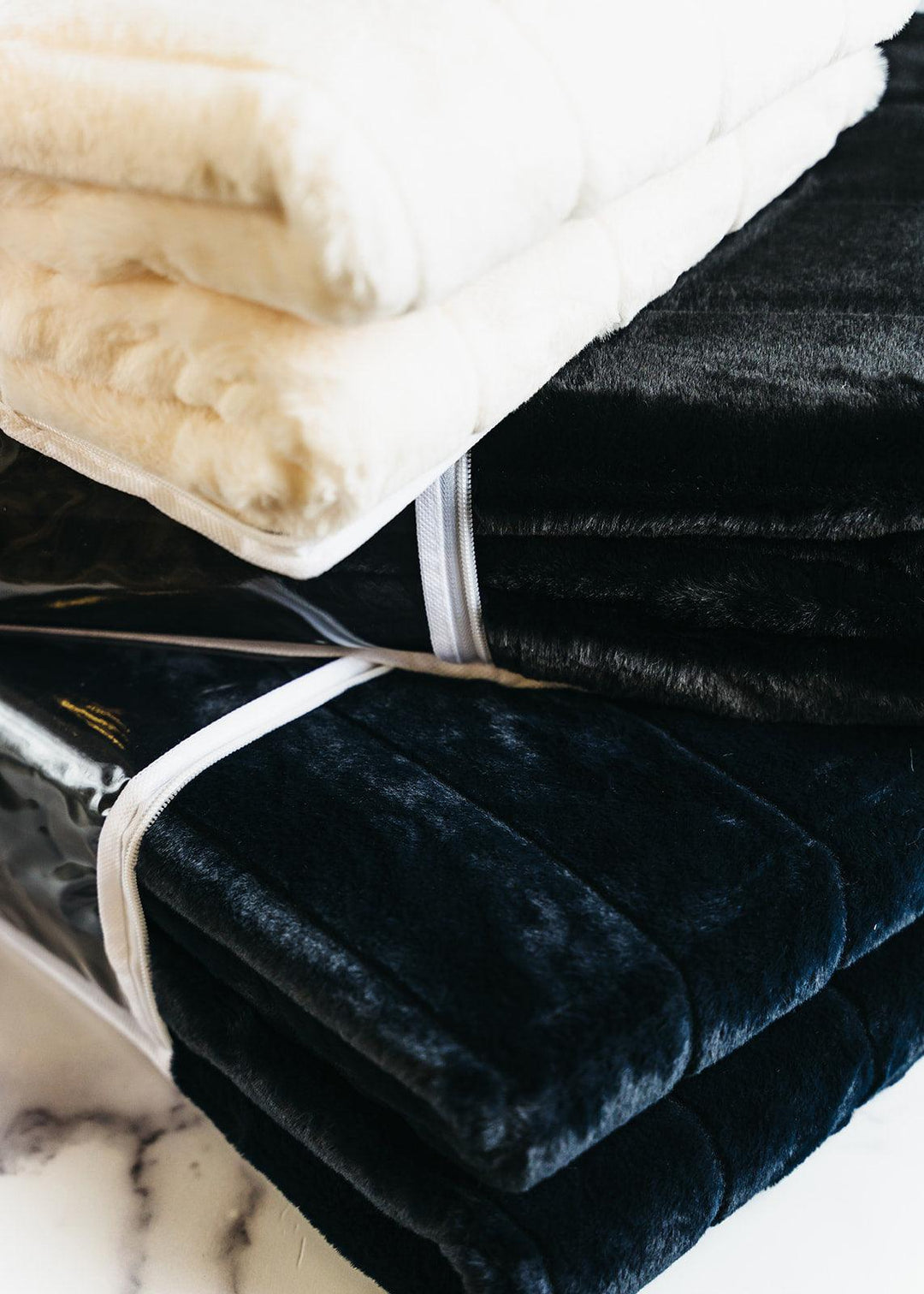 Luxe Faux Fur Throw Blanket by Giften Market