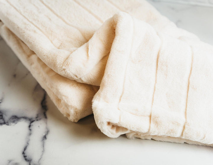 Luxe Faux Fur Throw Blanket by Giften Market