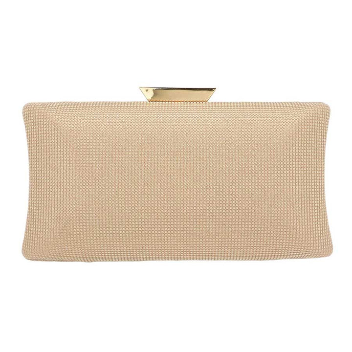 Glittered Rectangle Evening Clutch Crossbody Bag by Madeline Love