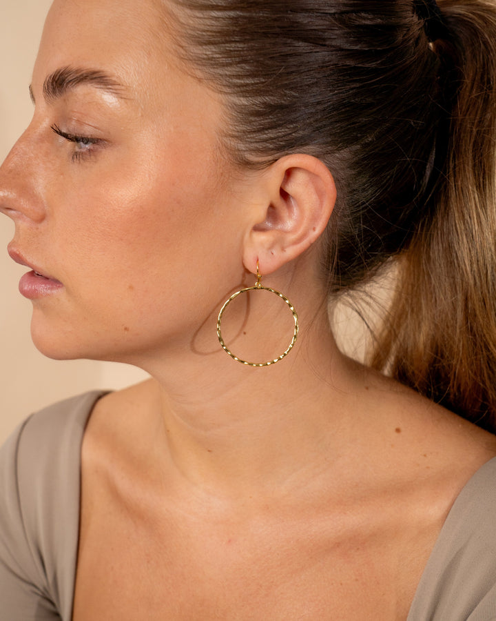 Gold and Silver Dangle Earrings by Sterling Forever