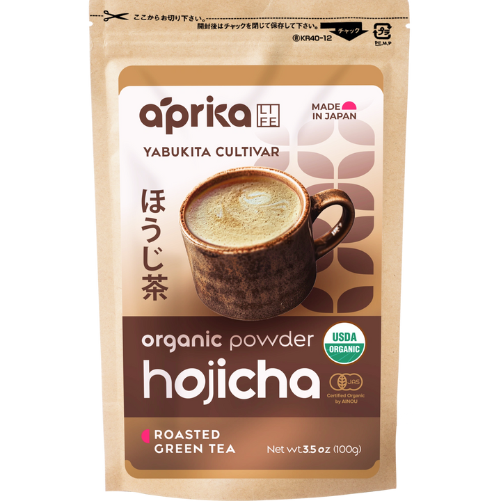 Hojicha Green Tea Powder by Aprika Life