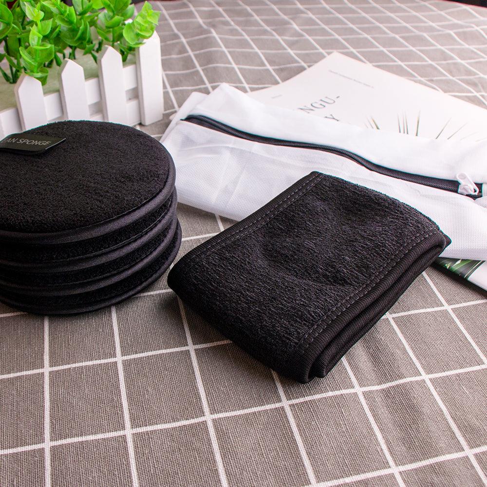 ZAQ Reusable Makeup Remover Pads 4pack with Spa facial Headband by ZAQ Skin & Body