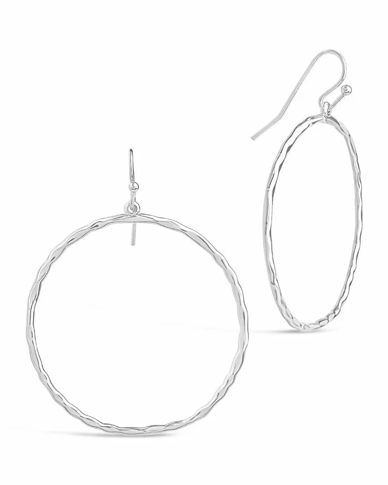 Gold and Silver Dangle Earrings by Sterling Forever