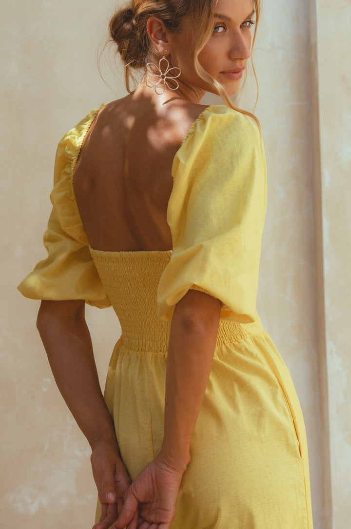 Heaven Bay Linen Jumpsuit by Bali ELF