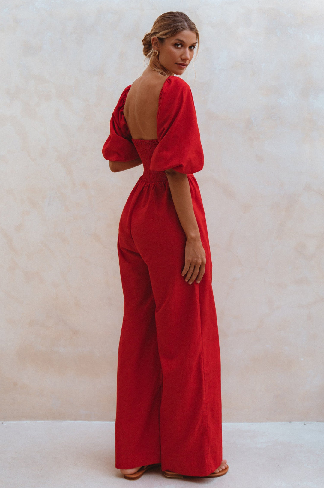 Heaven Bay Linen Jumpsuit by Bali ELF