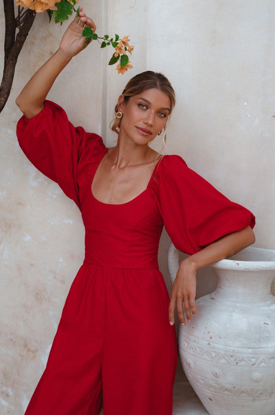 Heaven Bay Linen Jumpsuit by Bali ELF