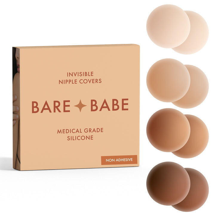 Non-Adhesive Nipple Covers by Bare Babe