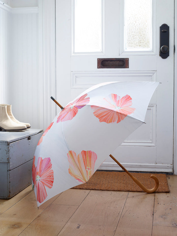 Umbrella:  Hibiscus on Snow by India & Purry