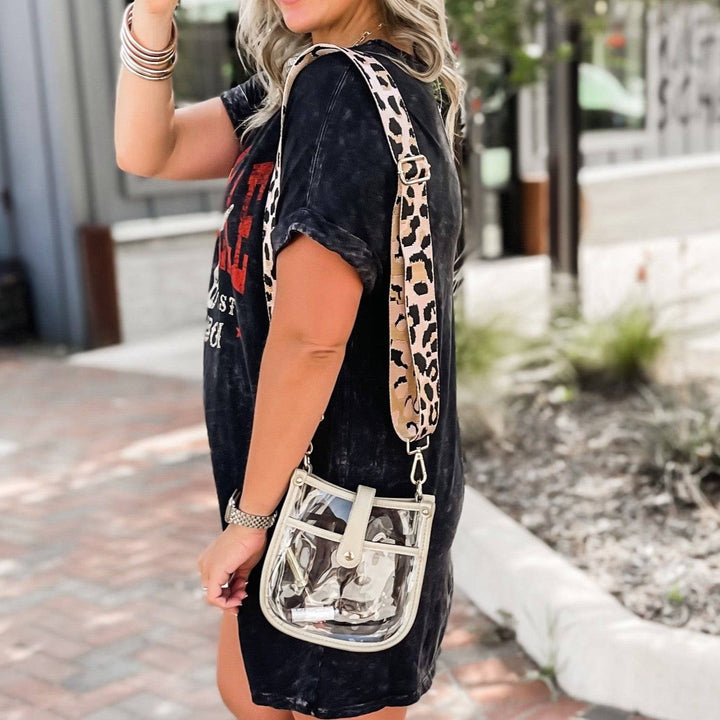 Compact Clear Courier | Choose Your Strap by Poppy Lee Lane