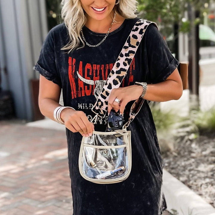 Compact Clear Courier | Choose Your Strap by Poppy Lee Lane