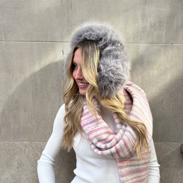 The Kush Earmuffs- Light Grey by Jocelyn