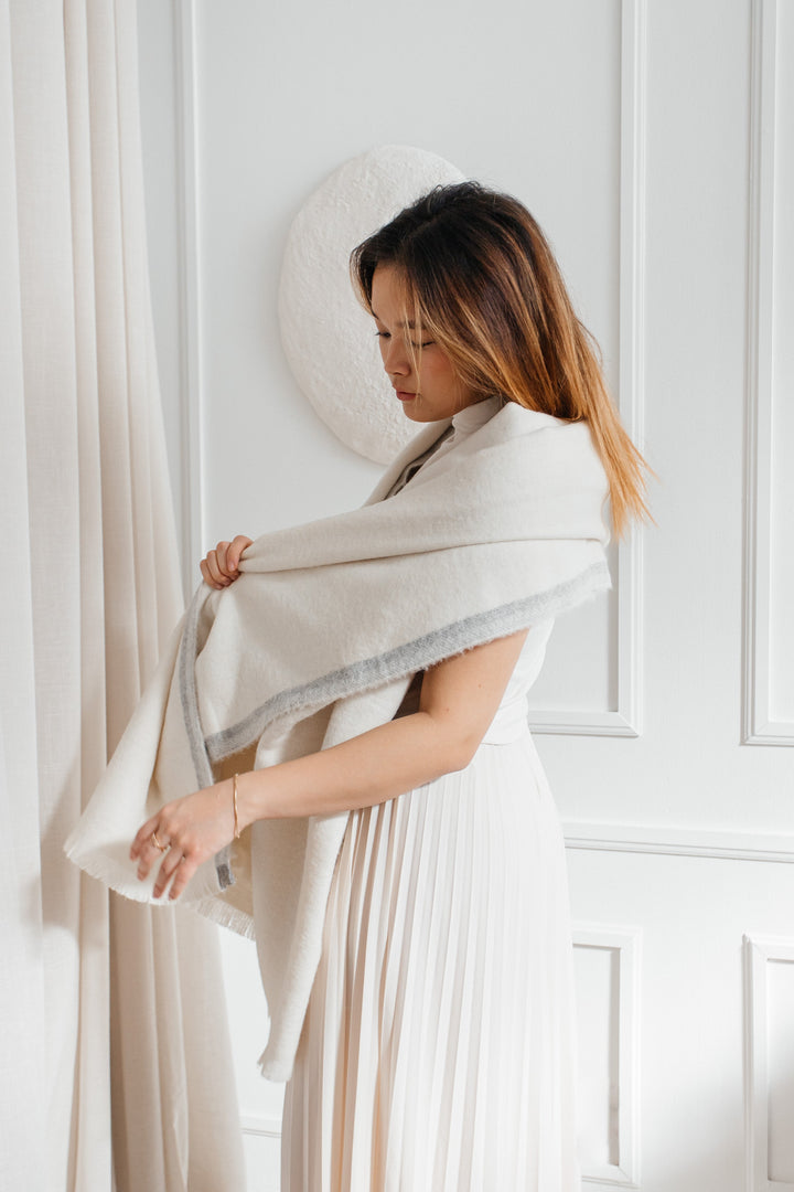 Jutland Baby Alpaca Throw by Linen Way
