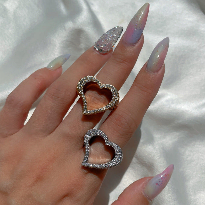 Let Me Love You Heart Ring