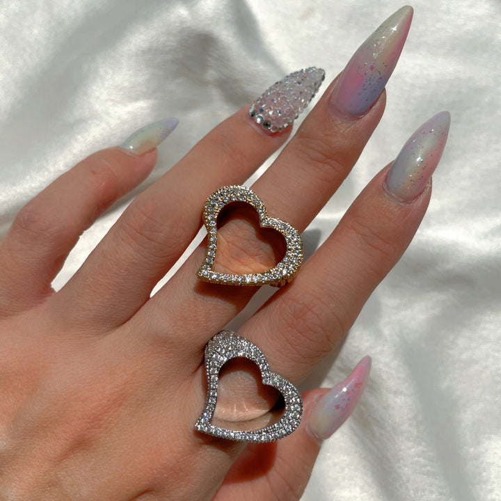 Let Me Love You Heart Ring