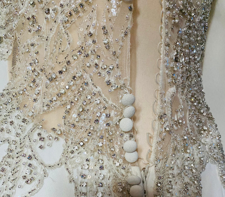 Justin Alexander Gown Style 8936 Size 12